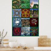 Poster Douze jours de Noël - L'affiche (Cuisine)