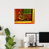 Poster Dove de plumes (Bureau à domicile)