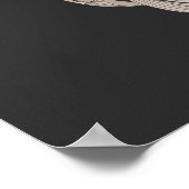 Poster Dove Elegant Monogram Initial A  (Coin)