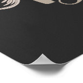 Poster Dove Elegant Monogramme Initiale D   (Coin)