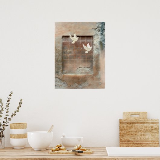 Poster Dove matinale (Cuisine)