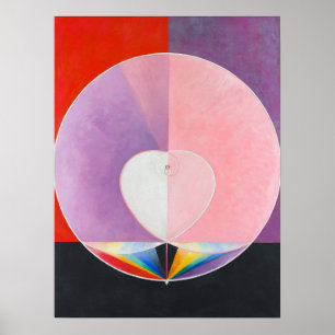 Poster Dove No. 2 by Hilma af Klint