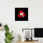 Poster Dove Saint-Esprit (Bureau à domicile)