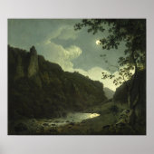 Poster Dovedale par Moonlight [vers 1785] (Devant)