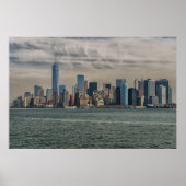 Poster Downtown Manhattan View, photo Pittoresque (Devant)