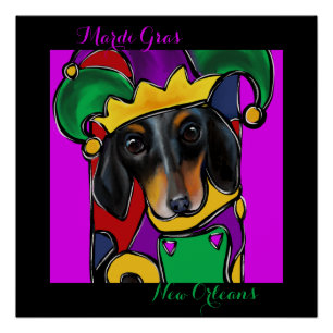 POSTER DOXIE MARDI GRAS