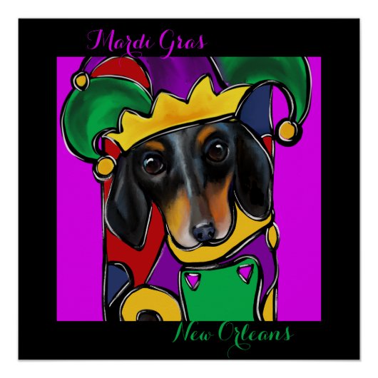 POSTER DOXIE MARDI GRAS (Devant)