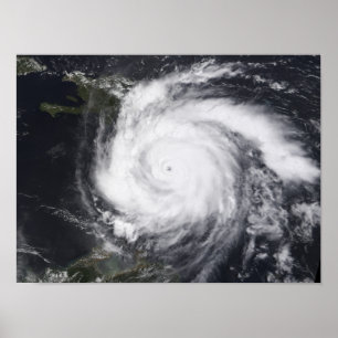 Poster Doyen d'ouragan dans l'Océan atlantique et la
