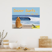 Poster Dozer Surfs...une histoire de chien (Cuisine)