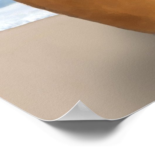 Poster Dozer Surfs...une histoire de chien (Coin)