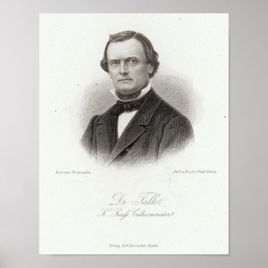 Poster Dr Adalbert Falk (Devant)