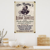 Poster Dr Batty (Cuisine)
