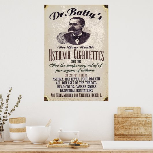 Poster Dr Batty (Cuisine)