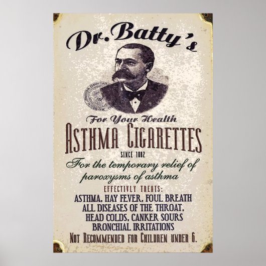 Poster Dr Batty (Devant)
