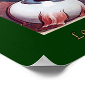 Poster Dr Charles Gariel ~ Ophtalmologiste/audiologiste~ (Coin)