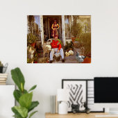 Poster Dr Doolittle et sa famille (Bureau à domicile)