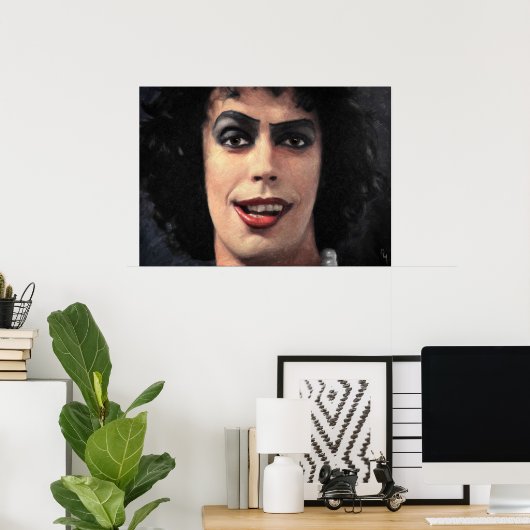 Poster Dr Frank N Furter (Bureau à domicile)