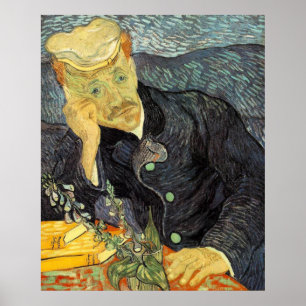 Poster Dr Gachet - Van Gogh - c1890