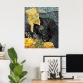 Poster Dr Gachet - Van Gogh - c1890 (Bureau à domicile)