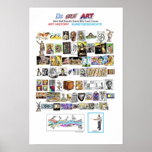 Poster Dr. Great Art Complete Art History (Devant)