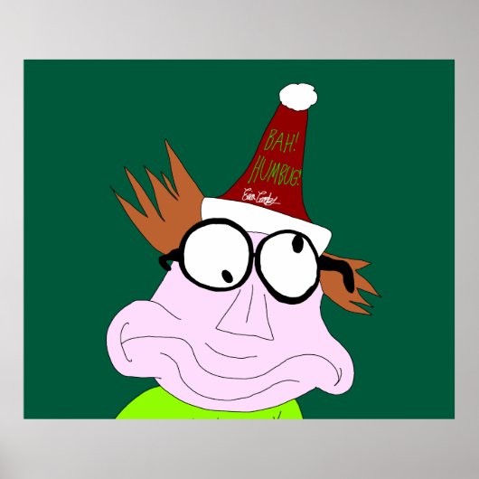 Poster Dr. LeBrick Bah Humbug Noël (Devant)
