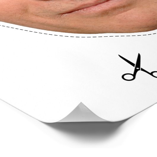 Poster DR Masque d'Halloween FAUCI (Coin)