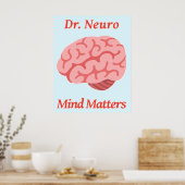 Poster Dr. Neuro Mind Matters (Cuisine)
