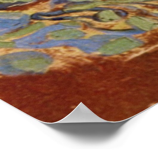 Poster Dr Paul Gachet (2e version) par Vincent van Gogh (Coin)