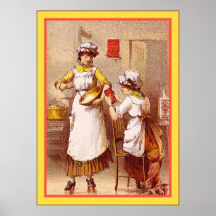 Poster Dr. Price's Cream Baking Powder ~ 1880-1900