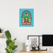 Poster Dr. Seuss | Bête Rôtie Graphique (Bureau à domicile)