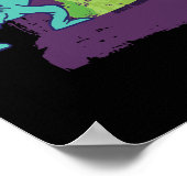 Poster Dr Seuss | BOO ! Graphique d'Halloween (Coin)