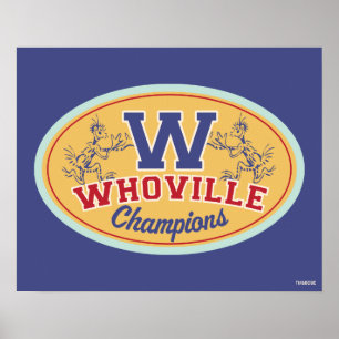 Poster Dr Seuss Champions Who-ville