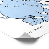 Poster Dr. Seuss Character Confetti | ANNIVERSAIRE DE ENF (Coin)