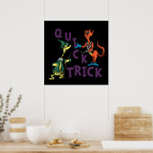 Poster Dr. Seuss | Graphisme Halloween Quick Trick (Cuisine)