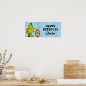 Poster Dr. Seuss | Grinch Hiver Anniversaire (Cuisine)