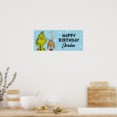 Poster Dr Seuss | Grinch Winter Birday (Cuisine)