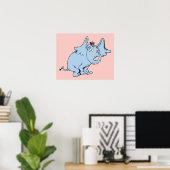 Poster Dr. Seuss | Horton Côté Regard (Bureau à domicile)