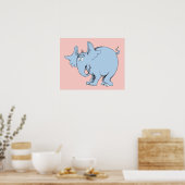 Poster Dr. Seuss | Horton entend un Qui! (Cuisine)
