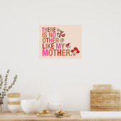 Poster Dr Seuss | Il N'Y A Pas D'Autre Comme Ma Mère (Cuisine)