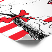 Poster Dr. Seuss - Le chat dans le Baby shower Casquette (Coin)