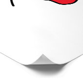 Poster Dr Seuss | Le Chat dans le Casquette - Frère (Coin)