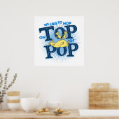 Poster Dr. Seuss | Nous aimons sauter sur Pop (Cuisine)