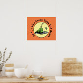 Poster Dr Seuss | Oeufs verts et icône de jambon (Cuisine)