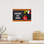 Poster Dr Seuss | Oh Boy Grinch Baby shower (Cuisine)