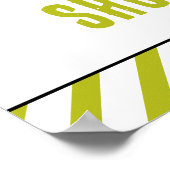 Poster Dr Seuss | Oh Boy Grinch Baby shower (Coin)