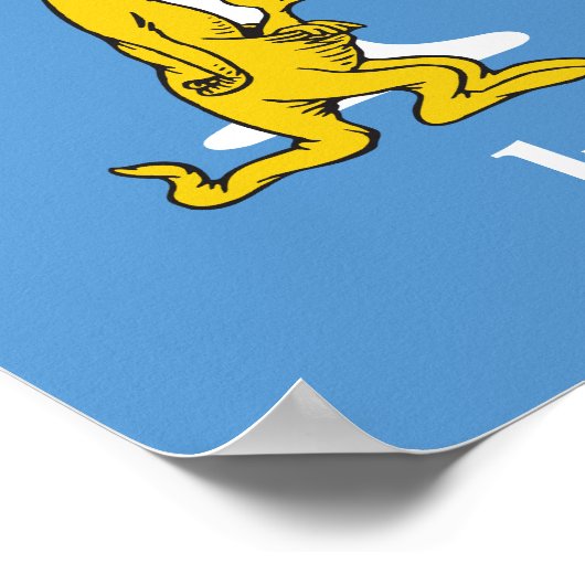 Poster Dr. Seuss's ABC: Letter K - White | Add Your Name (Coin)