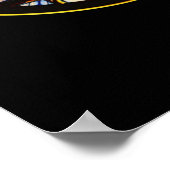 Poster Dr Strange symbole magique sanctum sanctorum (Coin)