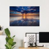 Poster Drac seascape, sunset, CA (Bureau à domicile)