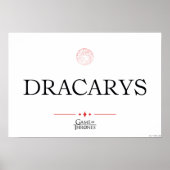 Poster Dracarys (Devant)