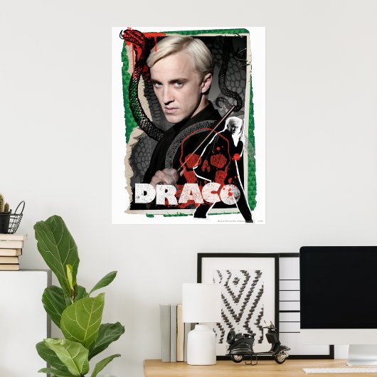 Poster Draco Malfoy 6 (Bureau à domicile)